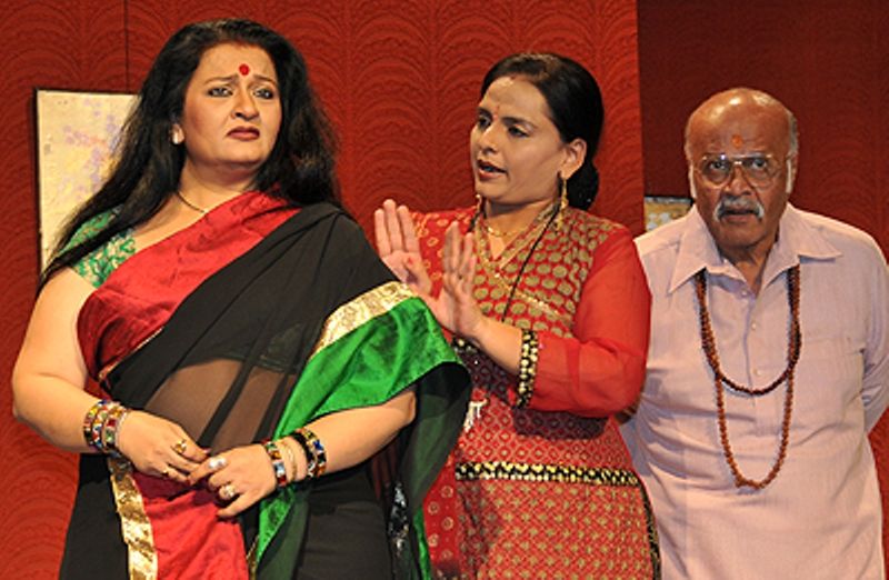 Apara Mehta in a Gujarati Comedy play, ‘Masti ma marriage, marriage ma masti