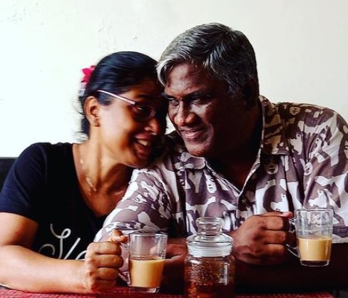 Avinash Das with his wife