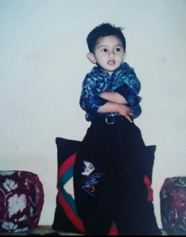 Azhar Shaikh's childhood picture