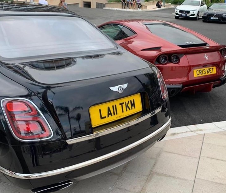 Cars owned by Lalit Modi
