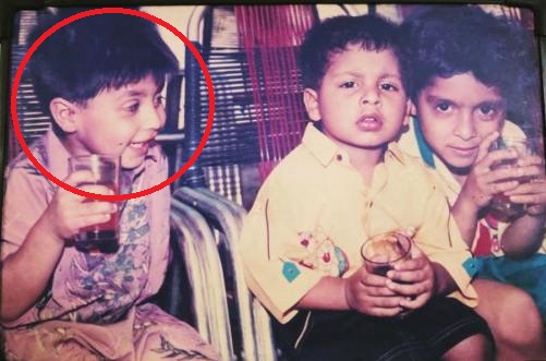 Childhood picture of Arjuna Harjai