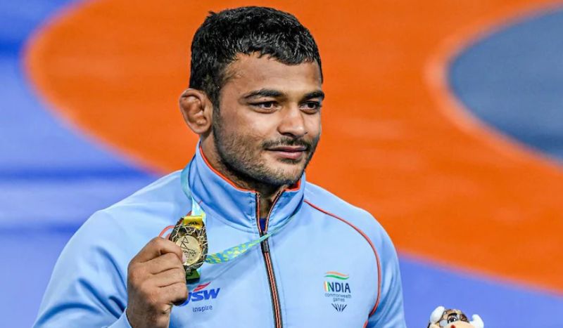 Deepak Punia won gold at the 2022 Birmingham Commonwealth Games