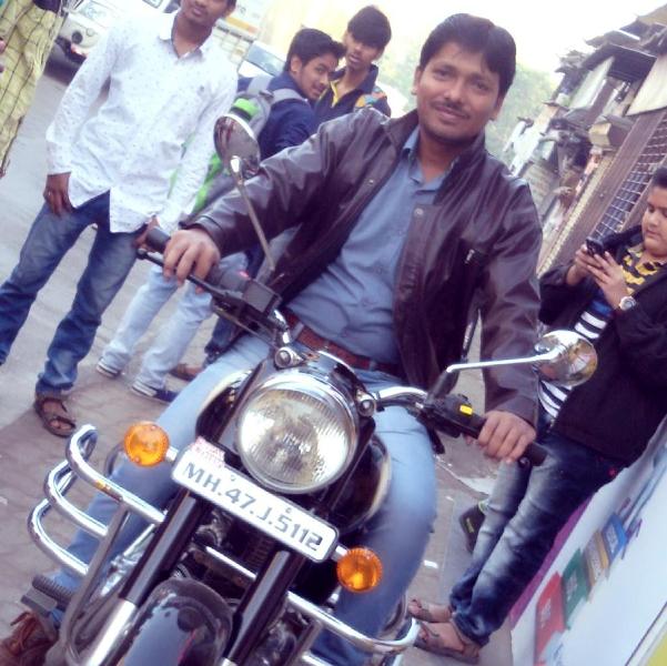 Dinesh Sir with his bike