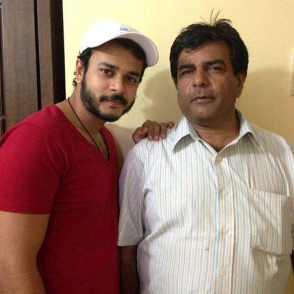 Jay Soni with his father