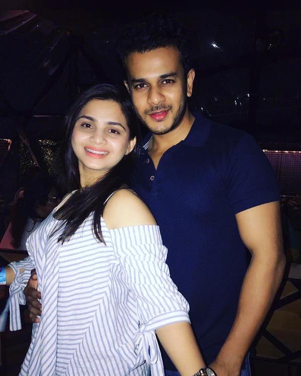 Jay Soni with his wife