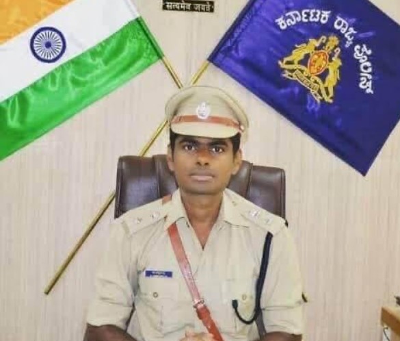 K Annamalai as an IPS officer