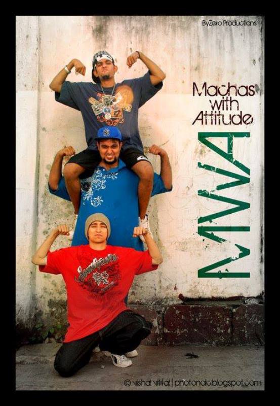 Hip-hop band Machas With Attitude (MWA)