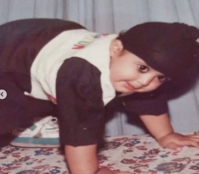 Manpreet Kaur's childhood photo