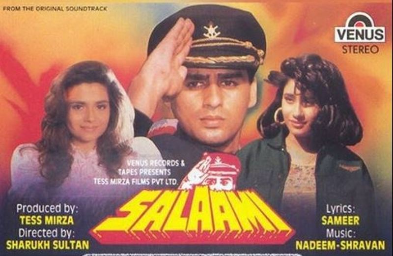 Poster of Samyukta Singh's debut film Salaami (1994)