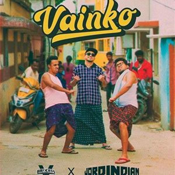 Poster of song 'Vainko' by Brodha v and Jordindian