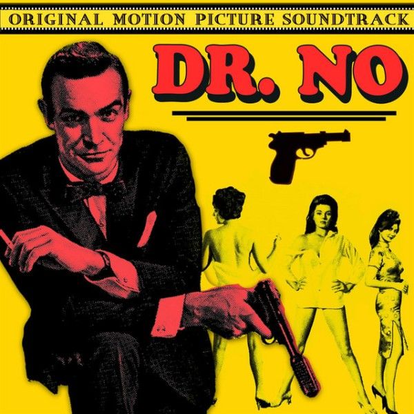 Poster of the film Dr No, a James Bond film