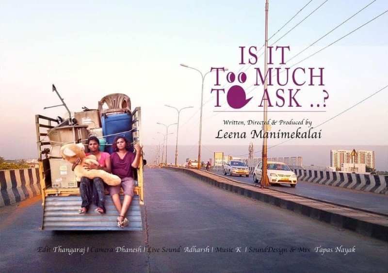 Poster of the film 'Is it too much to Ask' (2017)