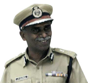 R. B. Sreekumar in his IPS uniform