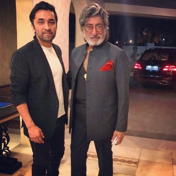 Siddhanth Kapoor with his father, Shakti Kapoor