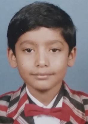 Varun Agarwal in childhood