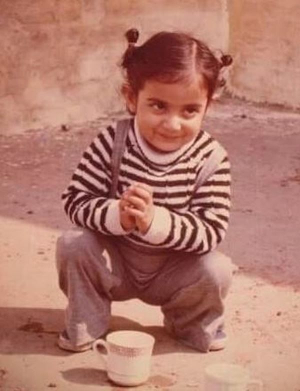 A childhood picture of Aaryaa