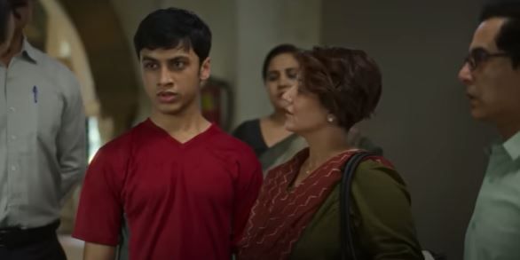 Aaditya Gupta in a still from the web series Criminal Justice- Adhura Sach (season 3)
