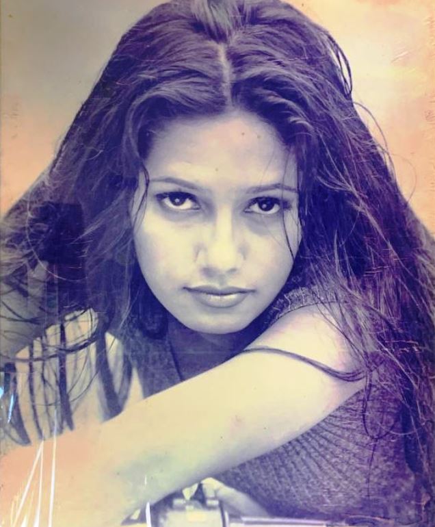 An old picture of Chaitra Hallikeri taken in the beginning of her modelling career