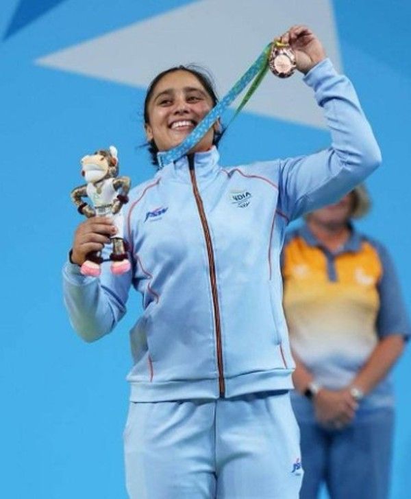 Harjinder Kaur bagged bronze medal at the Commonwealth Games (2022)