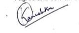 Kanishka Soni's signature