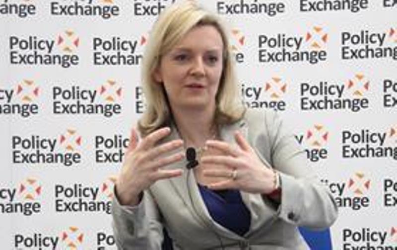 Liz Truss at the 2013 think tank Policy Exchange