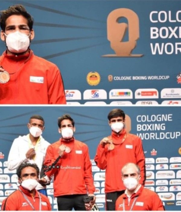 Mohammad Hussamuddin in Cologne Boxing World Cup