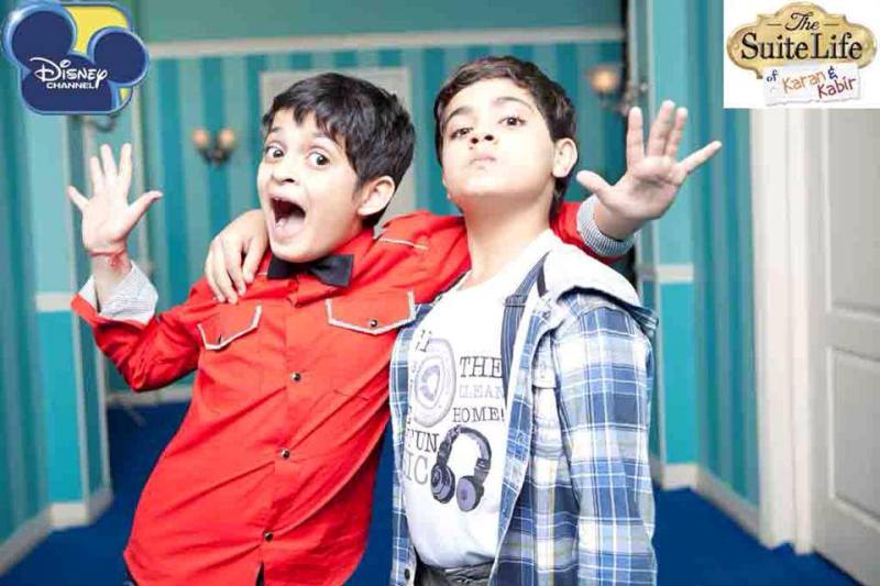 Namit Shah (left), and Siddharth Thakkar (right) from 'The Suite Life of Karan & Kabir'