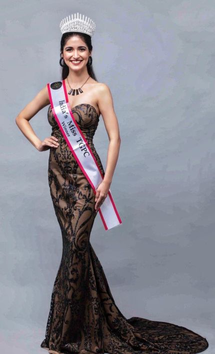 Ojasvi Sharma was crowned with the title of 'Miss TGPC 2020 at India’s Miss TGPC Season-9