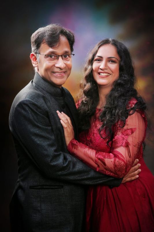 Ojasvi Sharma's parents, Rajeev Sharma and Shefali Sharma