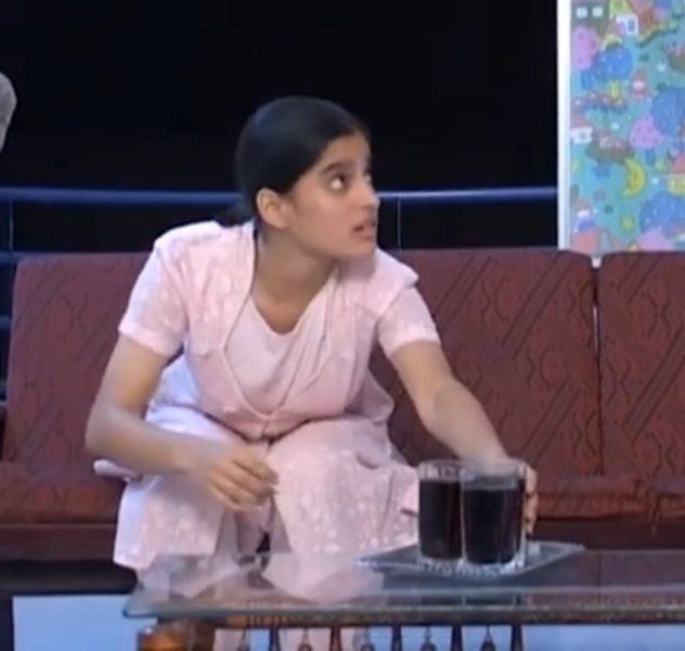 Priya Bapat in a still from the Marathi television show De Dhamal