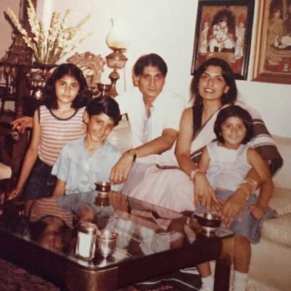 Sunita Kohli with her family