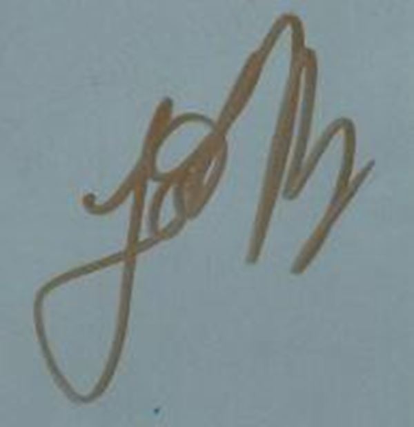 Tatiana autograph
