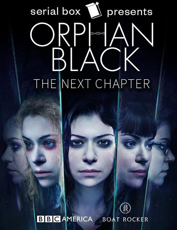 Tatiana on the poster of season 3 of the TV series 'Orphan Black'