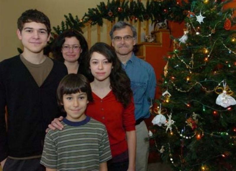 Tatiana with her family photo