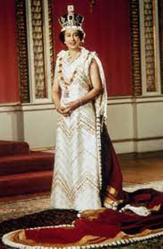 A photograph of Queen Elizabeth II clicked on the occasion of her Silver jubilee on 2 June 1977