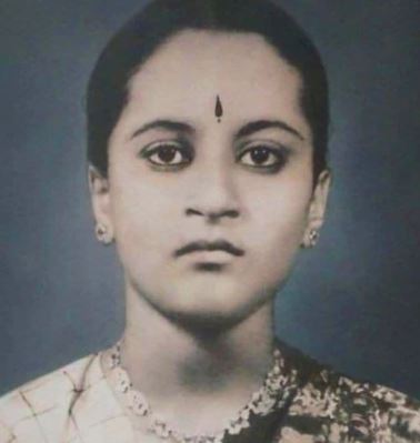 A young Indira Devi