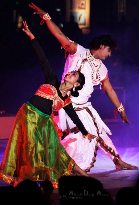 Akashdeep Arora performing at Delhi Youth Festival in 2012