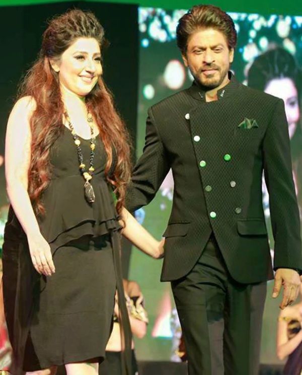 Archana Kochhar with Shah Rukh Khan