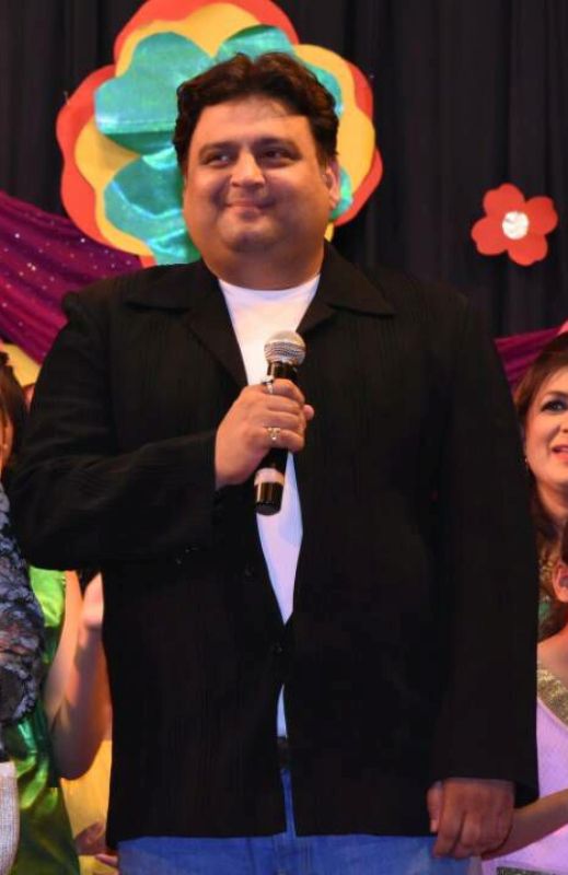 Ashwin Kaushal during an event promoting 'Save girl child' in 2017