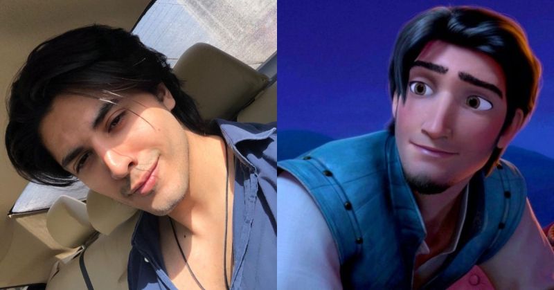 Danyal Zafar's resemblance to Disney Character Eugene