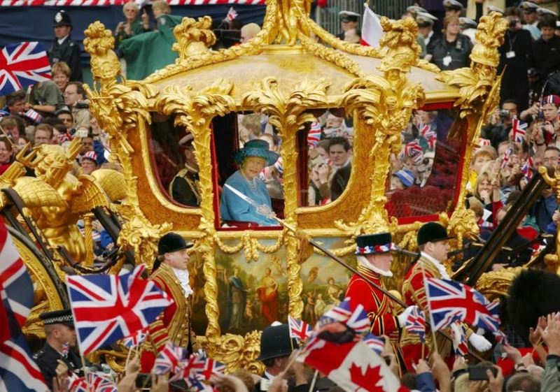 On 4 June 2002, Queen Elizabeth celebrated her Golden Jubilee in London