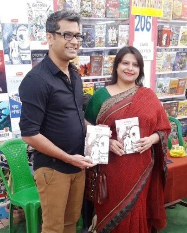 Kalyan Chaubey during the publishing of his book titled Immature