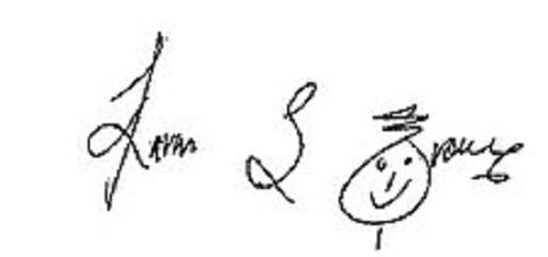 Karan Singh Grover's autograph