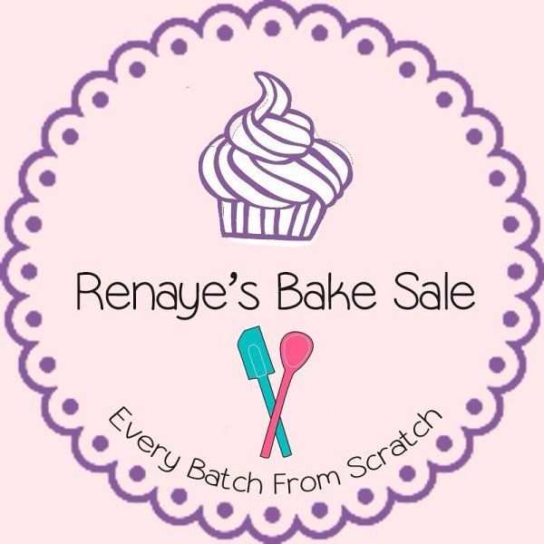 Logo of Renaye Tejani's bakery brand, Renaye’s Bake Sale