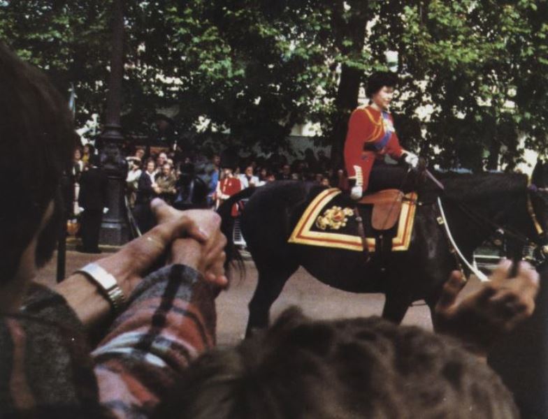 Marcus Sarjeant shooting at Elizabeth during a Trooping of the Colour ceremony in 1981
