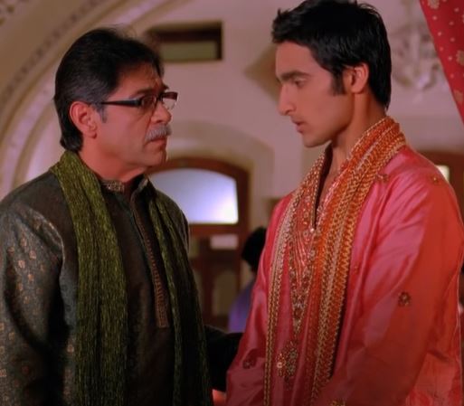 Micky Makhija (left) and actor Rahul Rai (right) in a still from the film 'When Harry Tries to Marry'