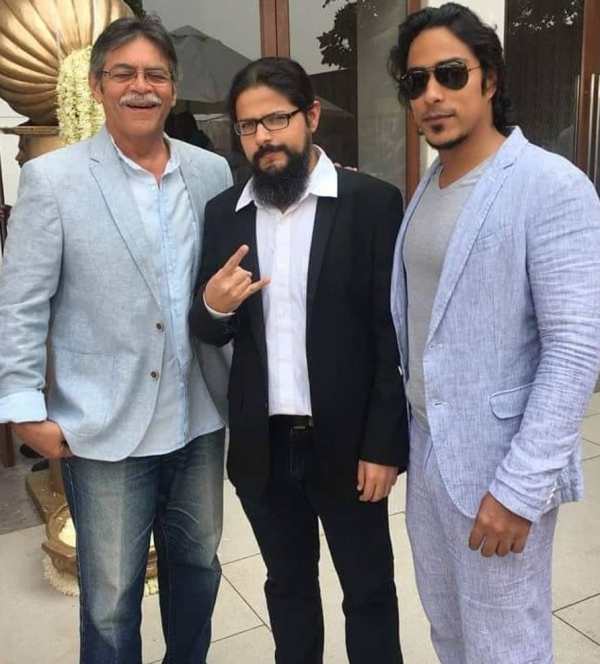 Micky Makhija with his sons