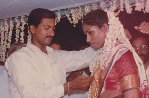 P. T. Usha's wedding picture
