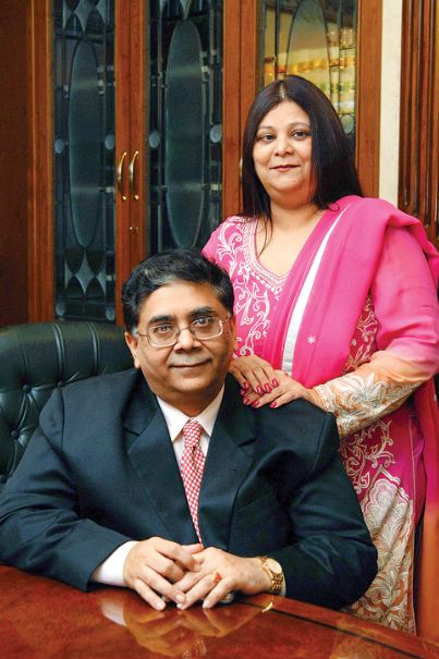 Paridhi Adani's parents
