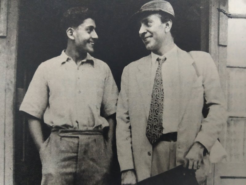 Parikshit Sahni with his father, Balraj Sahni
